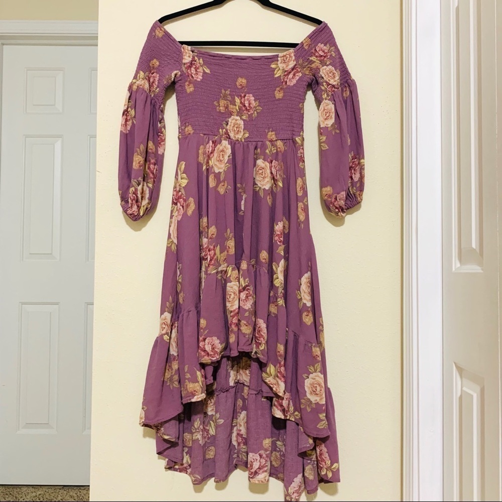 ALTAR’D STATE high low midi dress- very good- sz S